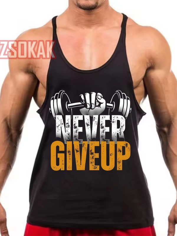 Gym Tank Top Fitness Sporcu Atleti GYM28