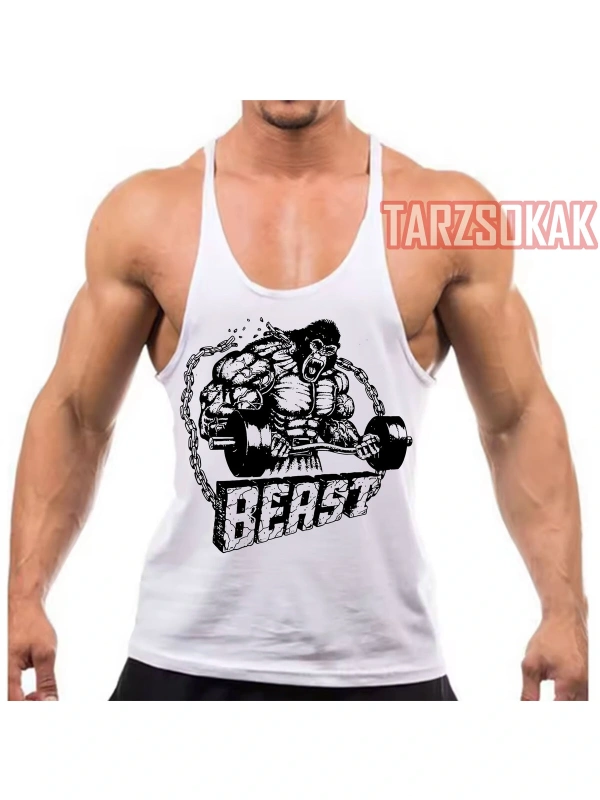 Gym Tank Top Fitness Sporcu Atleti GYM3