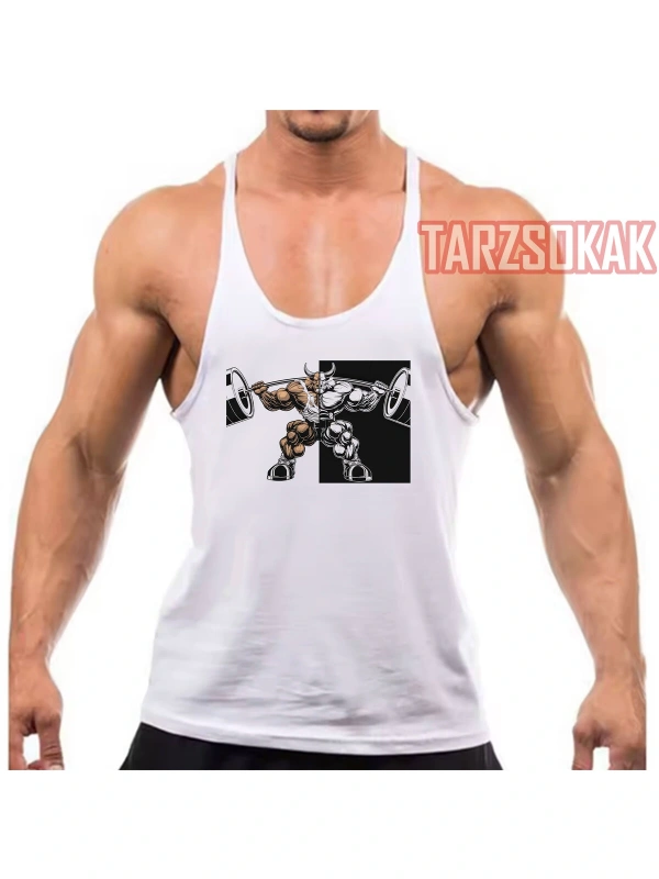 Gym Tank Top Fitness Sporcu Atleti GYM37