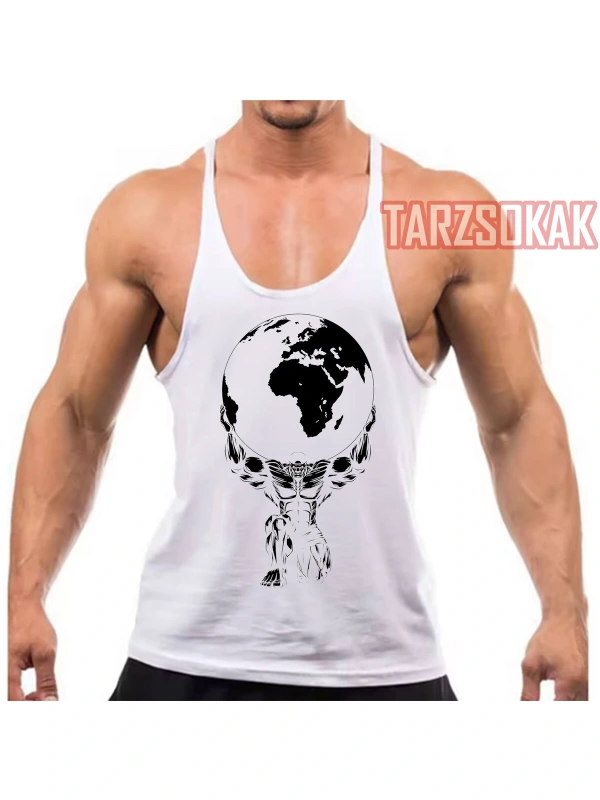 Gym Tank Top Fitness Sporcu Atleti GYM39