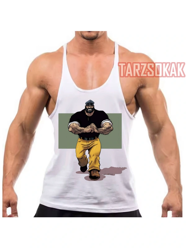 Gym Tank Top Fitness Sporcu Atleti GYM53