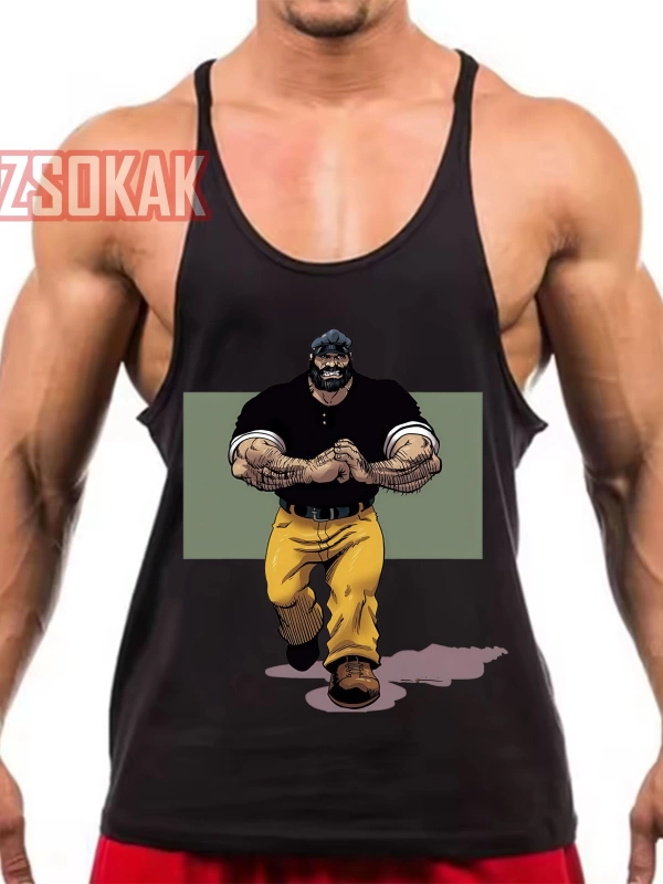 Gym Tank Top Fitness Sporcu Atleti GYM53