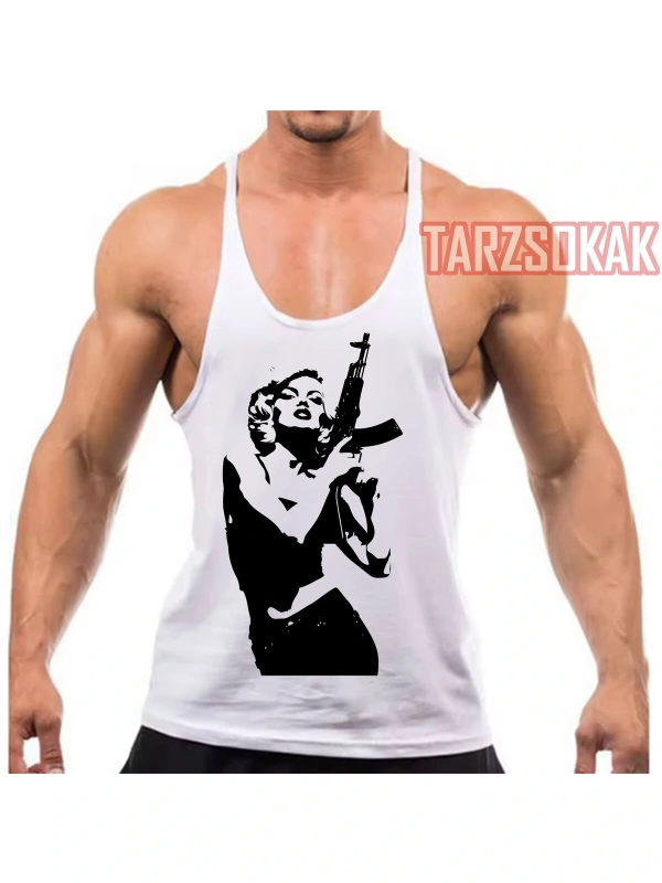 Gym Tank Top Fitness Sporcu Atleti GYM56