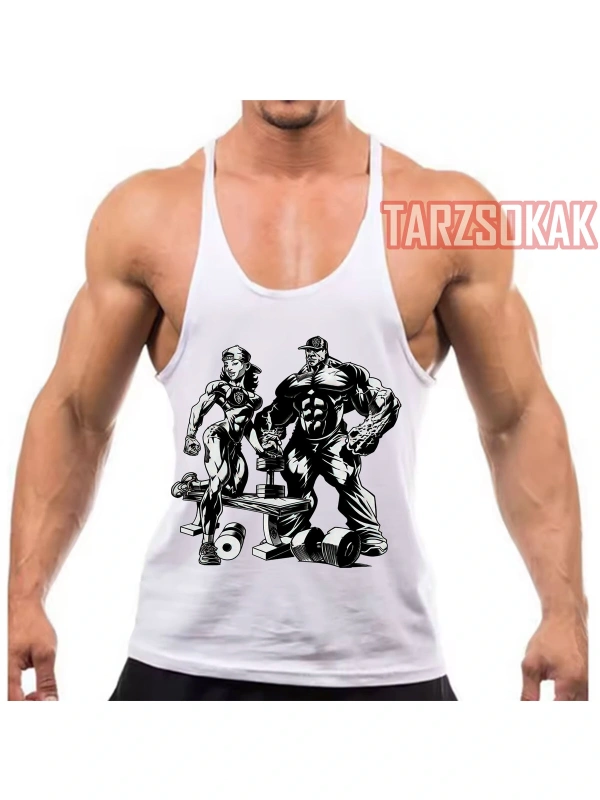 Gym Tank Top Fitness Sporcu Atleti GYM66