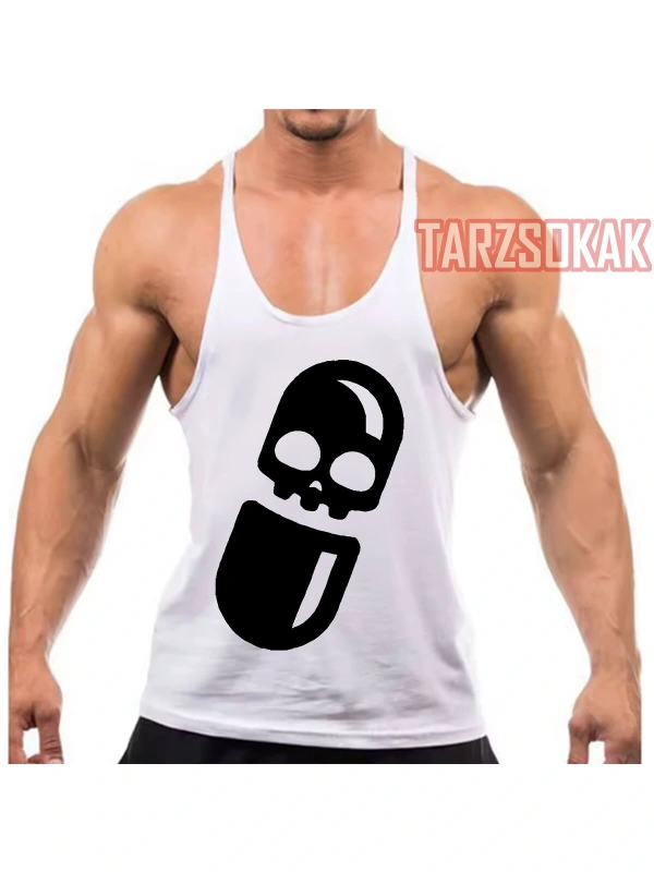 Gym Tank Top Fitness Sporcu Atleti GYM8