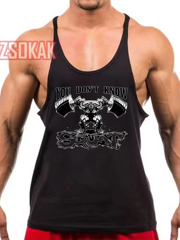Gym Tank Top Fitness Sporcu Atleti GYM85