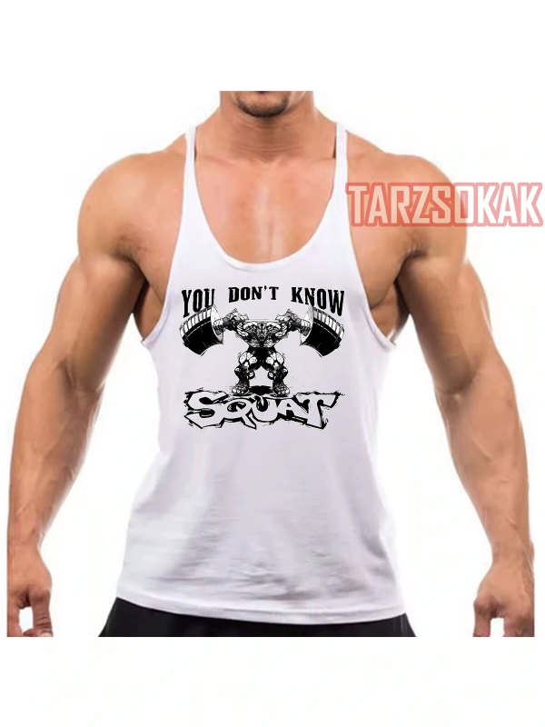 Gym Tank Top Fitness Sporcu Atleti GYM85