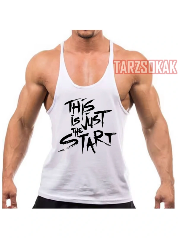 Gym Tank Top Fitness Sporcu Atleti GYM86