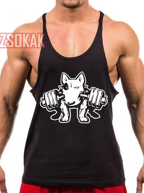 Gym Tank Top Fitness Sporcu Atleti GYM87
