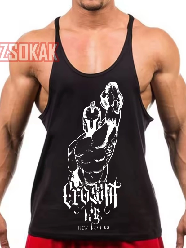 Gym Tank Top Fitness Sporcu Atleti GYM93