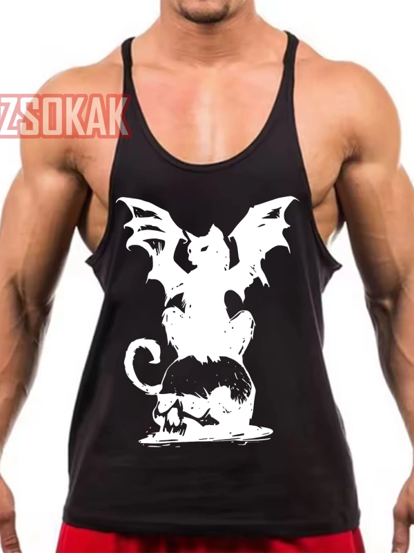Gym Tank Top Fitness Sporcu Atleti GYM95