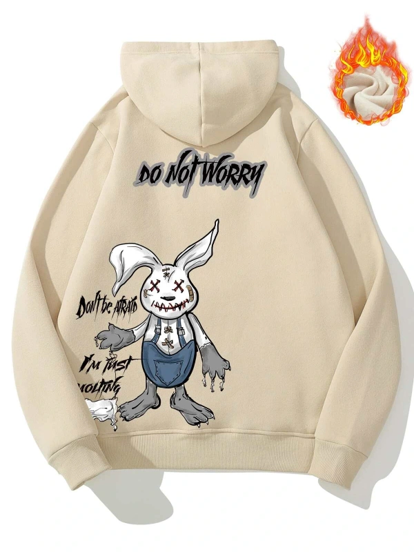 Harajuka Sokakt Oyun Kartı Baskı Bej