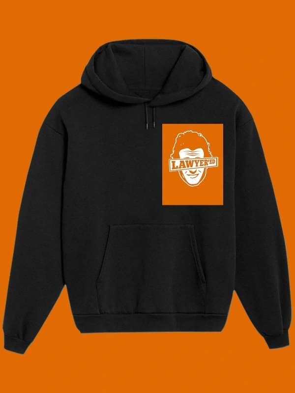 IvırZıvır----Unisex Siyah How I Met Your Mother-lawyer Baskılı Sweatshirt