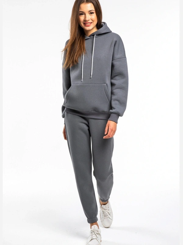 Kadın 2 Iplik Füme Eşofman Takımı