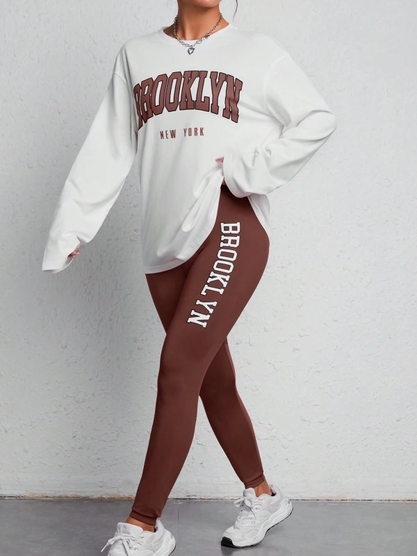Kadın 2Lİ TAKIM OVERSİZE Trend T-shirt Şort Model 5002