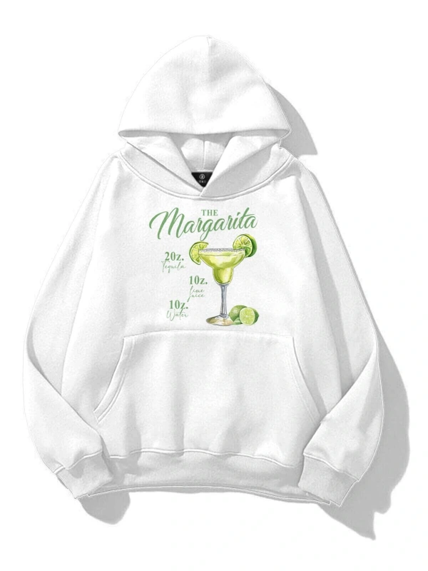 Kadın Margarita Sweatshirt Beyaz