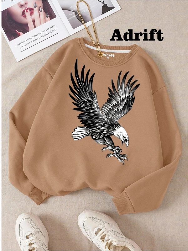 Kartal Köstebek Sokak Trend Tasarım Harajuku/Gotik Bej