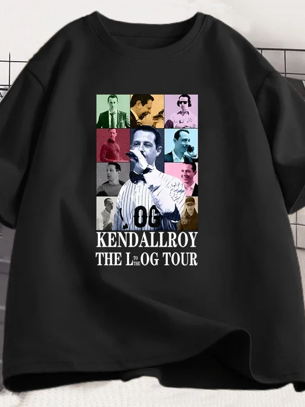 Kendall Roy Eras tur T Shirt erkekler kadınlar için 90s Vintage arkaya TV gösterisi T-shirt e 2922