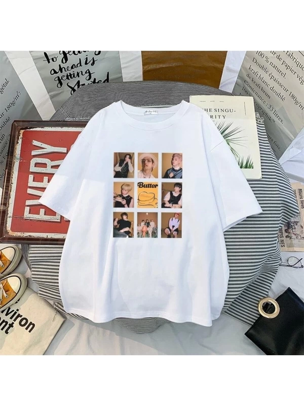 Kırmızı Etiket Gala Bts Yeni Albüm Tişört 10185