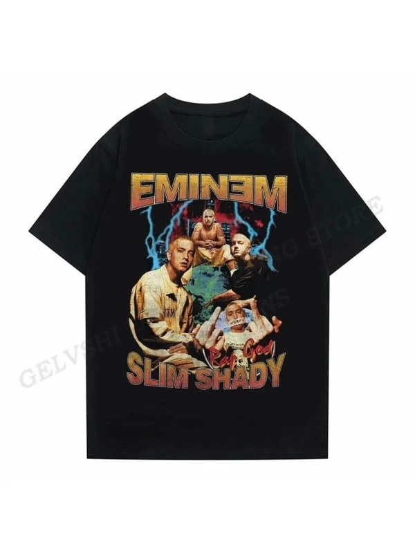 Kırmızı Etiket Gala Eminem T Shirt Unisex Moda 16779