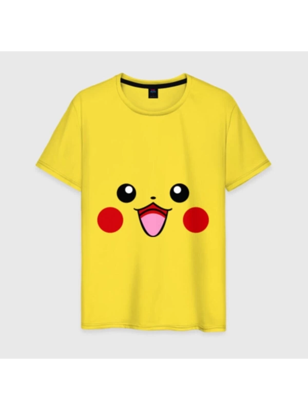 Kırmızı Etiket GALASHOP Pikaçu Kırmızı Yanaklı Desen Baskılı Tişört Pika 04527