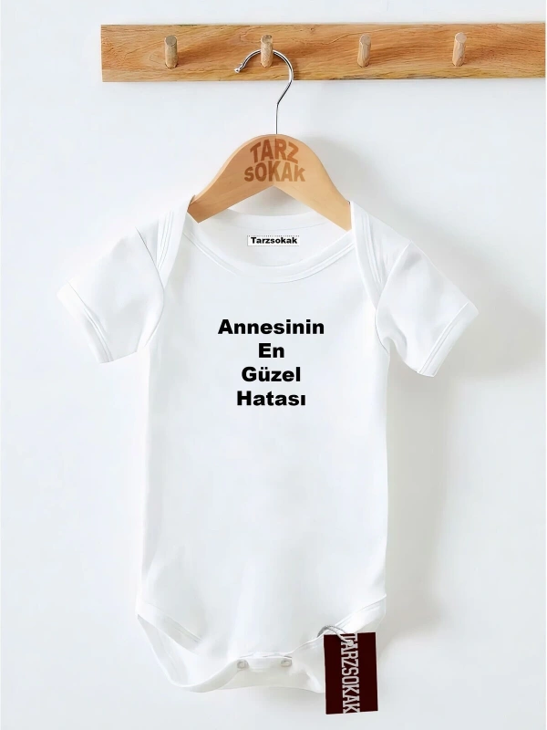 Kısa Kol Body ANNESİNİN EN GÜZEL HATASI KODZıbın21