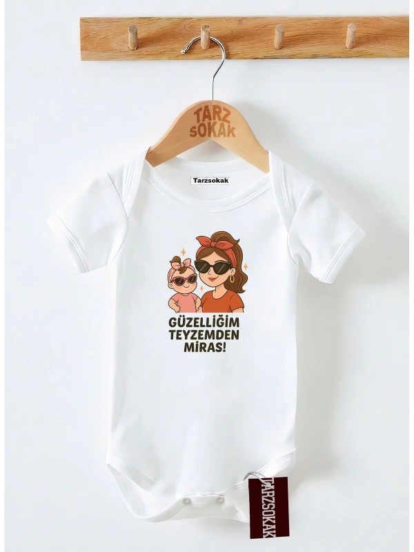 Kısa Kol Body GÜZELLİĞİM TEYZEMDEN MİRAS KODZıbın40