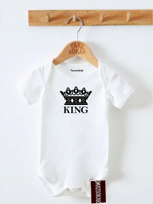 Kısa Kol Body KİNG DESENLİ KODZıbın51