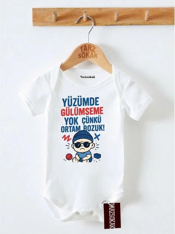 Kısa Kol Body YÜZÜMDE GÜLÜMSEME YOK ÇÜNKÜ ORTAM BOZUK KODZıbın41