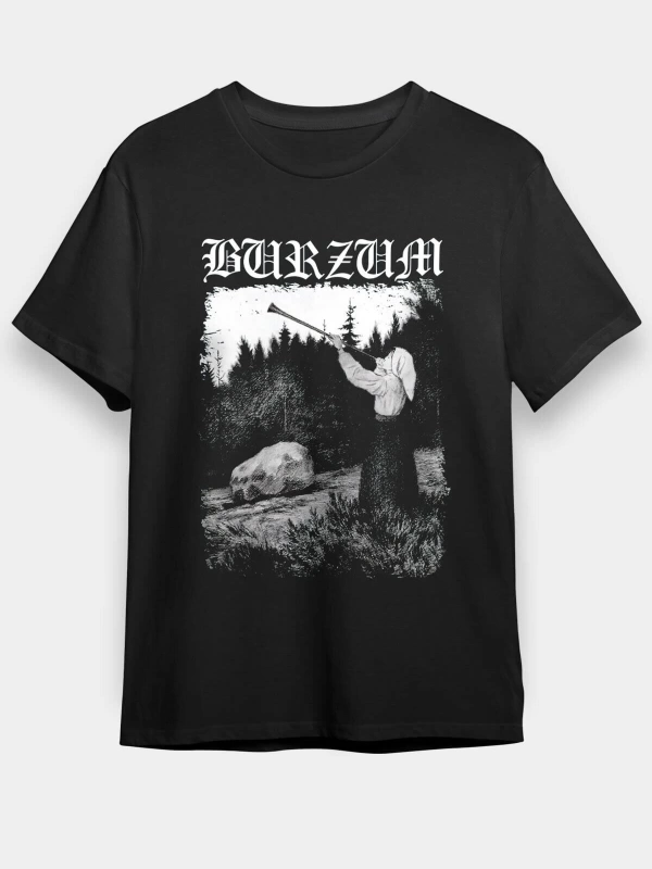 Ko Buta Burzum Siyah Unisex Tişört T-shirt T1668