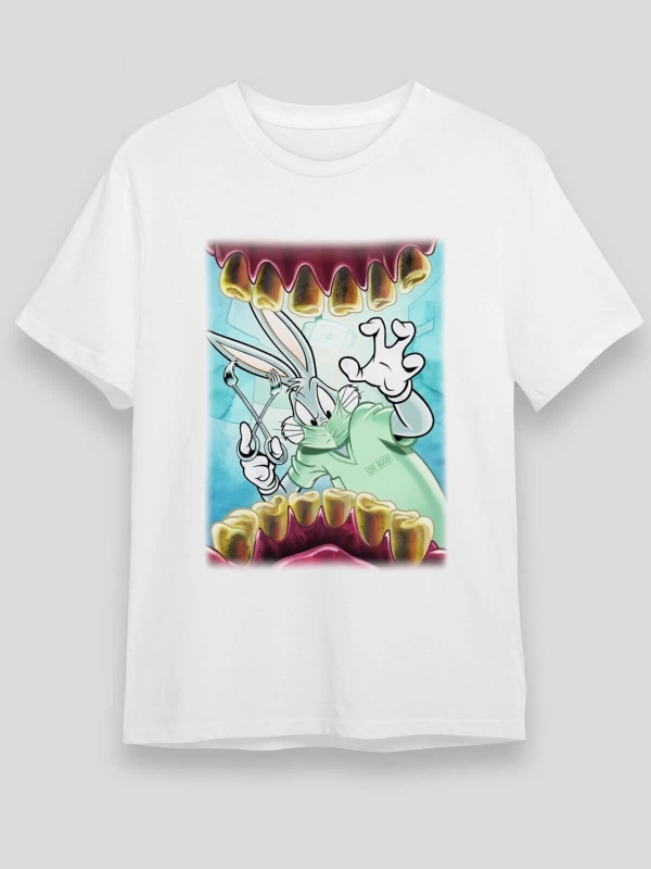 Ko Buta Diş Hekimi Beyaz Unisex Tişört T-shirt T9320