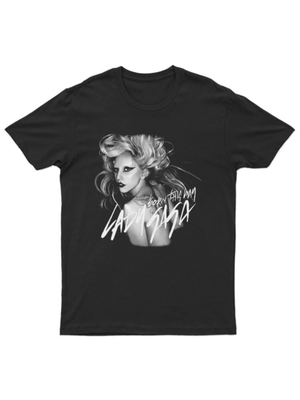 Ko Buta Lady Gaga Unisex Tişört T-shirt Bet3553 Bet3553