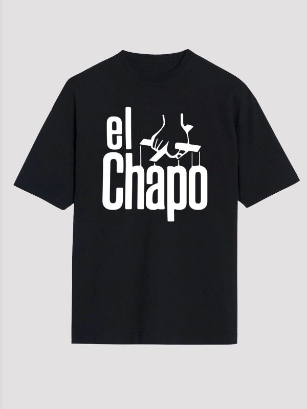Ko Buta Narcos Pablo Escobar Siyah Unisex Oversize Tişört T-shirt Os6097
