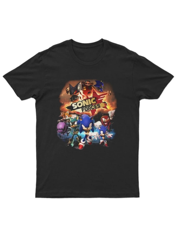 Ko Buta Sonic The Hedgehog Unisex Tişört T-shirt Bet7860 Bet7860