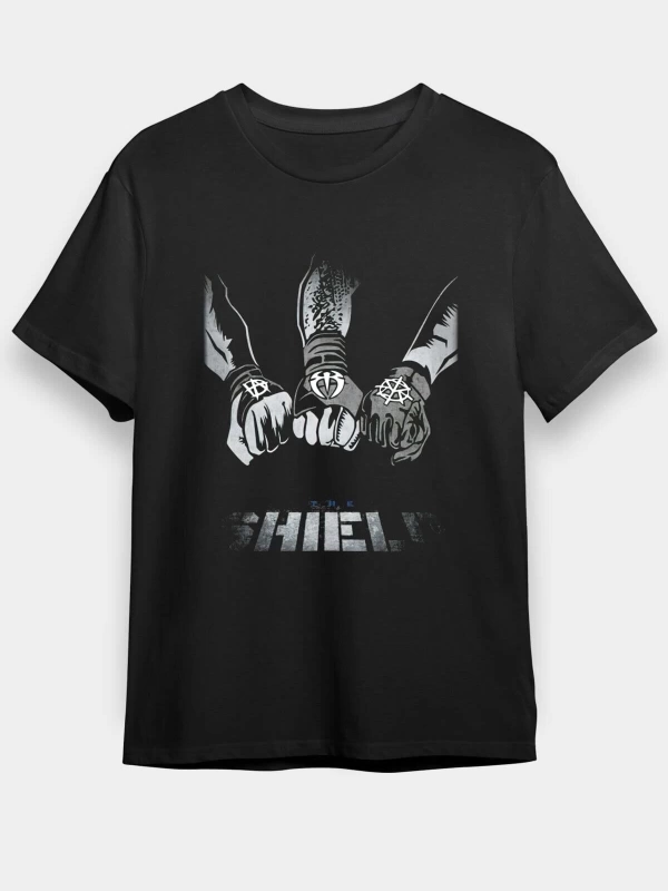 Ko Buta Wwe Siyah Unisex Tişört T12937