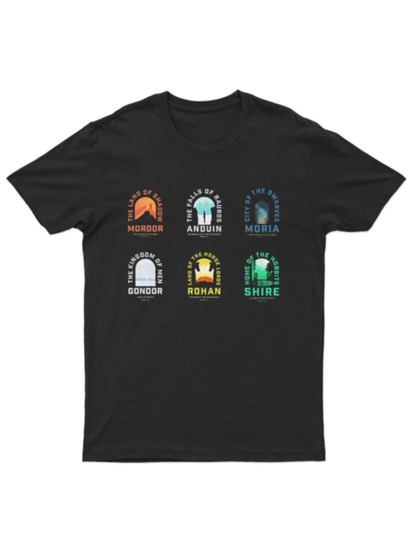 Ko Buta Yüzüklerin Efendisi - Lord Of The Rings Unisex Tişört T-shirt Bet1210 Bet1210