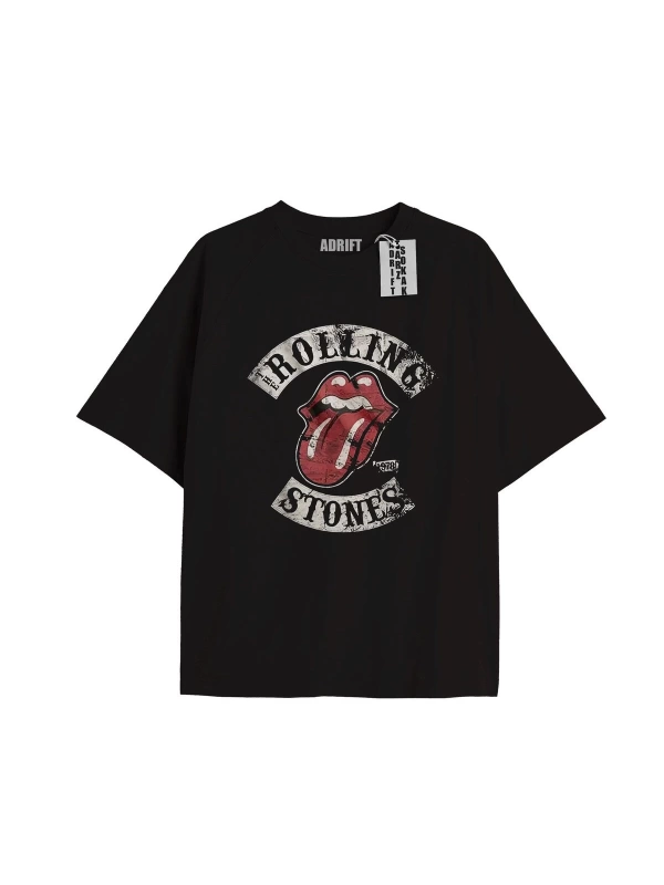 Kod Presss Unisex Siyah 1978 The Rolling Stones T-shirt 117461tt