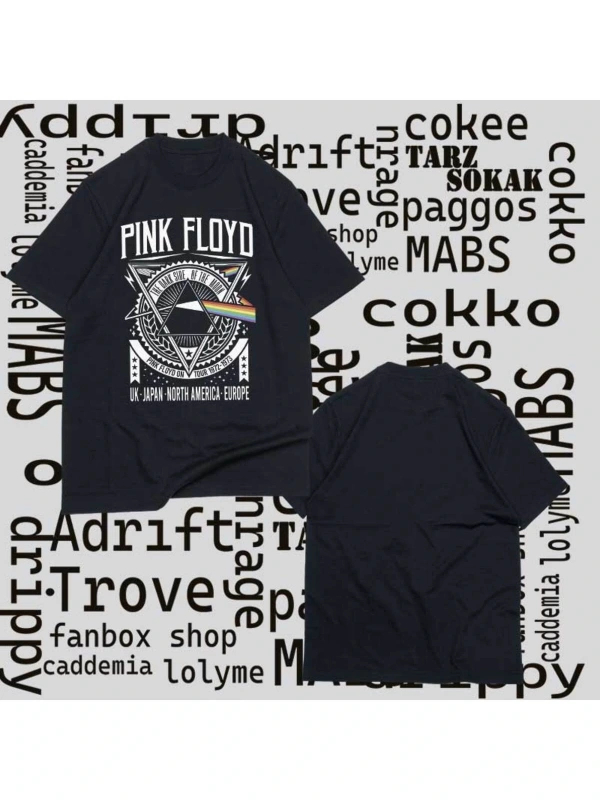 Kod Presss Unisex Siyah Tour Pink Floyd T-shirt 76961tt