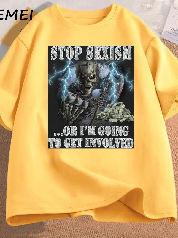 Komik iskelet Tshirt pamuklu t-shirt rahat kısa kollu adam giysileri baskılı kafatası grafik  3038
