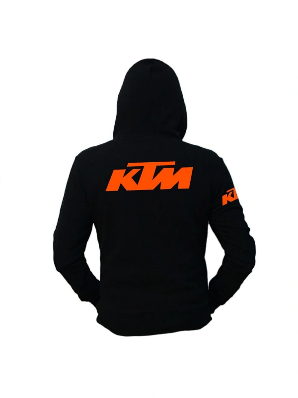Ktm Duke Unisex Kapüşönlu Hoodie Siyah