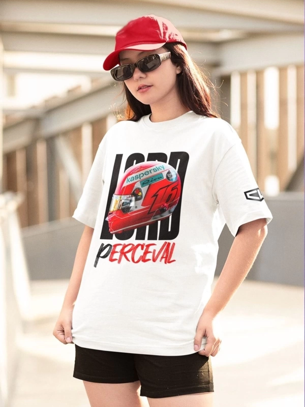 Leclerc Lordperceval Unisex Beyaz T-shirt