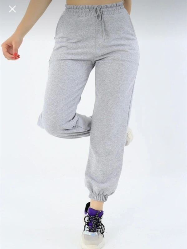 Lion Company Kadın Gri Paçası Lastikli Eşofman ESF01