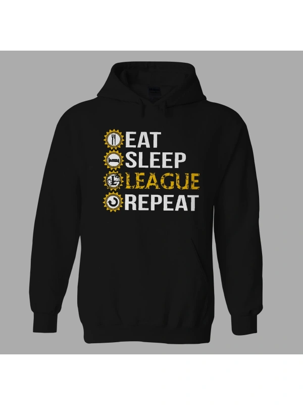 Lol League Unisex Kapüşönlu Hoodie