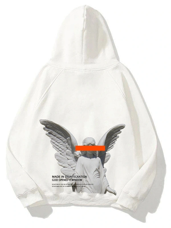 Made In Disintegration Beyaz Unisex Sweatshirt