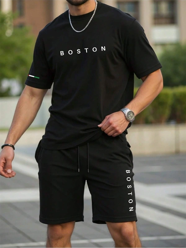 Manfinity Hypemode 2li Erkek Tişört Ve Şort Takımı