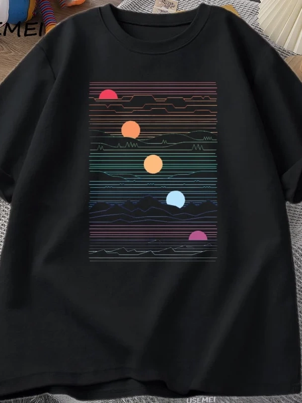 Many Lands Under One Sun T Shirt Men Women Fashion Short Sleeve Loose Basic T-shirts Cotton T 2923