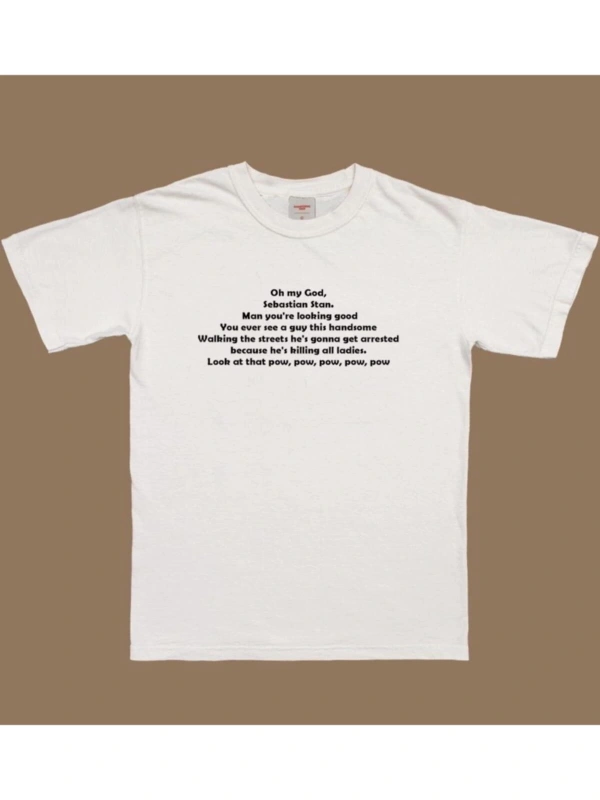 Marvel Sebastian Stan Tshirt