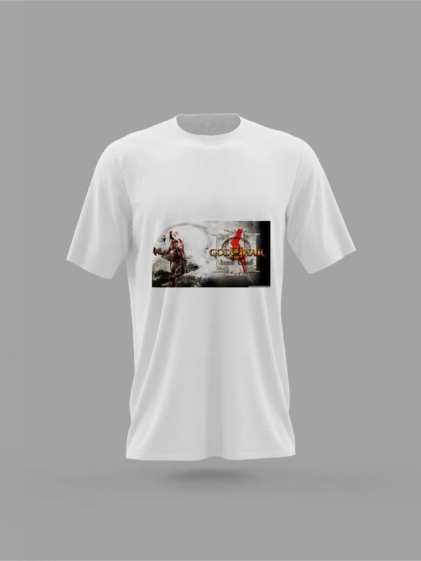 MAVİ God Of War Baskılı T-shirt PNRMTSHRT1580