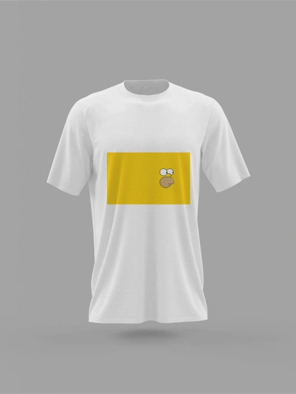 MAVİ Simpson Sarı Minimal Baskılı T-shirt PNRMTSHRT4314