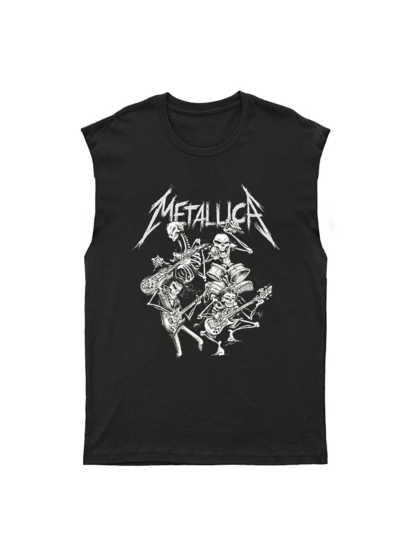 Metallica Kesik Kol Tişört Kolsuz T-shirt Bkt5634